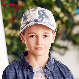 卡蒙9-13岁儿童帽子夏天男孩鸭舌帽太阳帽男童防晒遮阳帽棒球帽
