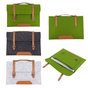 13 inch Woolen Felt Laptop Cover Case Notebook Sleeve Bag Po