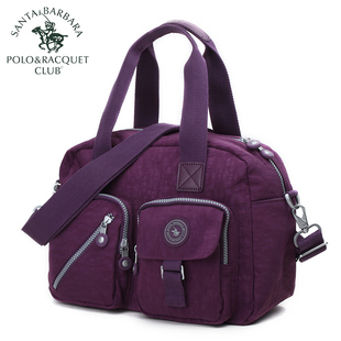 POLO圣大保罗 女包 手提包帆布包2015新款单肩斜跨大包尼龙休闲包