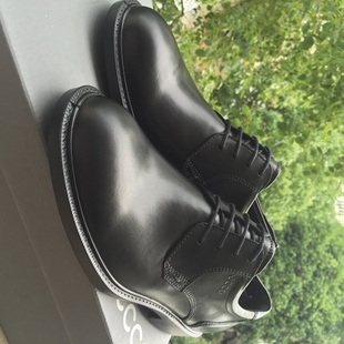 现货 欧洲正品代购ECCO 爱步 亚特兰大 男鞋系带正装皮鞋 610114