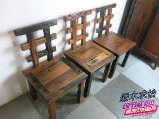 新款茶桌椅船木椅子实木椅子办公椅茶桌椅实木具椅子特价限时折扣