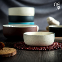 剑林 北欧 创意日韩欧式陶瓷器餐具小汤碗大米饭碗面碗家用甜品碗