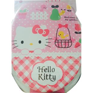 韩国正品hello kitty 儿童U型马桶盖 马桶圈坐便圈 粉色