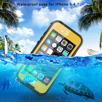2017新品iPhone6s 4.7手机防水保护壳苹果6防摔套指纹识别潜水