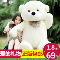 大熊毛绒玩具熊公仔熊猫大号抱抱熊布娃娃泰迪熊生日新年礼物女生