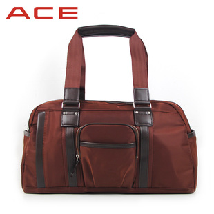 ACE日本爱思大容量横款男女旅行手提包手拎包商务单肩包简约英嘉