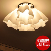 卧室吸顶灯现代简约时尚温馨创意灯饰白色云朵餐厅客厅书房欧式灯