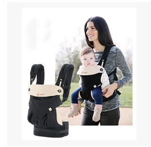正品宝宝横抱抱带背袋背巾抱袋多功能透气夏 代购美国360婴儿背带