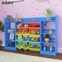 多功能儿童玩具收纳架玩具整理架幼儿园玩具柜储物置物架宝宝书架