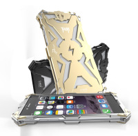iPhone6手机壳金属超薄苹果6S手机套防摔雷神6plus钢铁侠保护套男