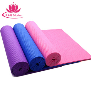 瑜伽垫子 伊朵莲8mm PVC加厚防滑瑜珈垫愈加垫 正品特价D658