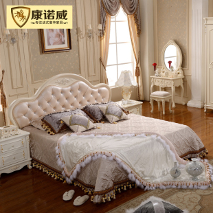 康诺威家具欧式床双人床实木床法式田园床特价1.8米韩式公主床