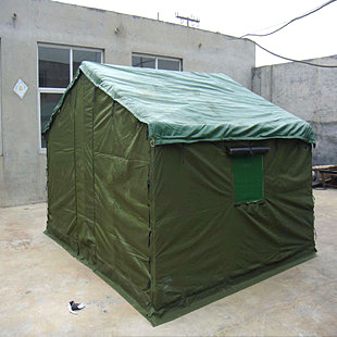 2*3加高型单棉帐篷 户外工程民用救灾 防雨露营野营 定做批发保温