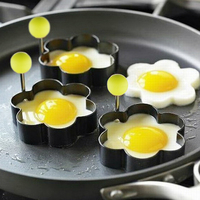 NDP 煎蛋模型煎蛋磨具 DIY早餐蛋圈 不锈钢煎蛋器 创意煎蛋神器