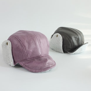韩国秋冬季保暖护耳帽 男女士冬天加绒雪地帽子 多用雷锋帽