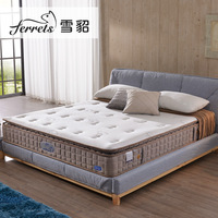 雪貂床垫席梦思床垫弹簧床垫乳胶床垫椰棕棕垫1.5 1.8m驼绒床垫