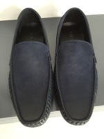 2015秋冬男士豆豆鞋欧美风牛皮做旧擦色驾车鞋灰色黑色蓝色皮鞋
