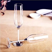 水晶玻璃香槟杯定制结婚礼物情人节礼物送朋友情侣DIY创意礼物