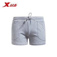 XTEP/特步针织短裤女裤夏季百搭 透气排汗轻便舒适 运动跑步裤