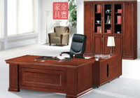 北京办公家具经理桌老板台大班台主管桌实木班台油漆老板桌接待台