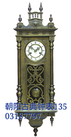 景泰蓝镀金挂钟|墙壁挂钟|纯铜机械老式上弦钟表|复古仿古董钟