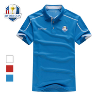 莱德杯 高尔夫短袖T恤POLO衫  高尔夫服装 男款 专柜新品