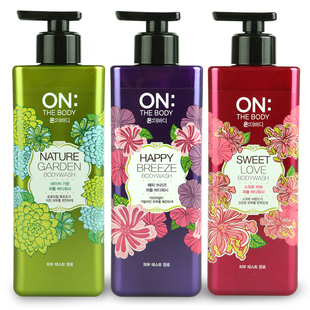 韩国LG ON:香水沐浴露 滋润保湿香味持久 紫色优雅魅力的香水味道
