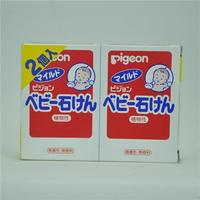 日本原装进口贝亲Pigeon植物婴儿儿童香皂天然无香料无着色