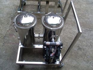 定制胶水过滤器 移动式过滤机GD-160-B