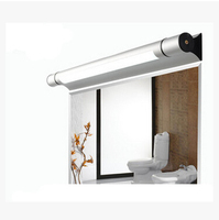 新款铝材浴室卫生间简约现代时尚壁灯镜柜照画化妆防水LED镜前灯