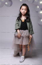 欧尚童趣 儿童摄影服装 欧美简约森系套装 10-12岁大女孩写真服饰