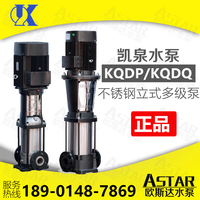 原装正品凯泉泵KQDP/KQDQ100-90*1 2 3 4 5 6/2不锈钢立式离心泵