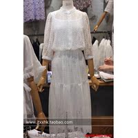 韩国东大门代购女装2016新款性感蕾丝女神中长款显瘦连衣裙夏季