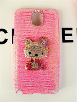 粉色kt猫三星g7106 s4 7100 note3苹果iphone5小米23手机壳保护套