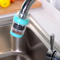 麦饭石磁化过滤器 家用自来水净水器非直饮厨房水龙头净化滤水器