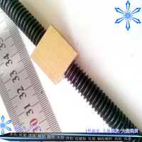梯形丝杆 大螺距多头丝杠20 25 30 35 40T型螺杆螺母非标加工定制