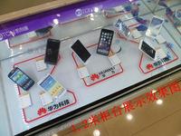 oppo华为柜台组合手机托盘托架亚克力VIVO水晶手机展示架4G手机架