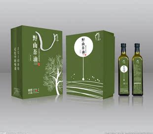 新品手提橄榄油包装礼盒定制亚麻籽油芝麻油盒食用油包装纸盒印刷