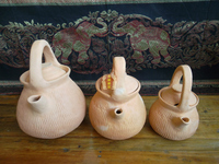 傣陶茶壶煮茶煮中药人气千年慢轮古陶传统纯手工艺制作特色用品
