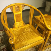 特价客厅红木家具楠木圈椅三件套椅子中式仿古实木太师椅茶几茶椅