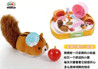 mimiworld 快乐松鼠屋 韩国女孩玩具过家家电子宠物儿童玩具