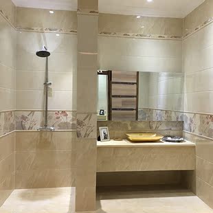 现代简约卫生间墙砖300 600洗手间浴室亮光釉面砖 厨卫厨房瓷砖