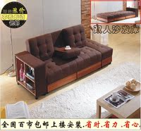 日式沙发小户型沙发多功能沙发沙发床布艺沙发折叠双人客厅沙发