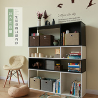 新品简约韩版DIY自由组合书橱储物柜置物柜收纳柜现代实用书架