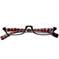 新款GOSH歌诗眼镜框正品时尚意大利黑框板材女士近视眼镜架881