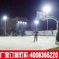 篮球场照明灯杆led球场灯杆户外路灯杆6米广场灯杆8米高杆灯10米