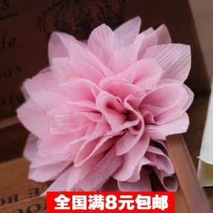 包邮 韩国进口 胸花胸针韩版舞台大花朵结婚 布艺 RE81