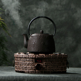 茶炉陶瓷高档礼品电陶炉红外煮银壶铜壶不挑壶定时调火力特价包邮
