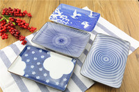 特价日式长方盘日式料理陶瓷餐具日本进口瓷器和风寿司盘长方菜盘