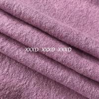XXXD进口樱花粉针织精纺全羊毛布料面料斗篷大衣开衫手工diy布料